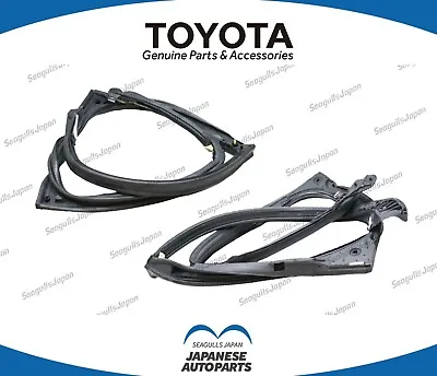 MR2 SW20 T-bar Roof Weather Strip Left & Right Set Toyota Genuine 63628 63627 • $362.70