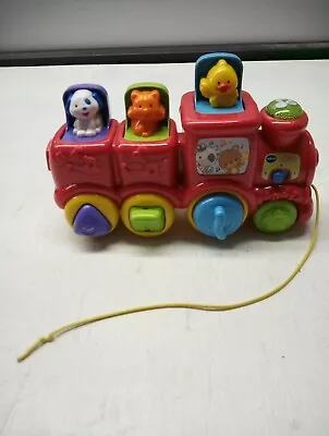 Vtech Roll And Surprise Animal Train 6-36 Months Pop Up Animals Tested Working • $9.69