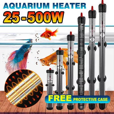 $18.68 • Buy Aqua Fish Tank Thermosafe LED Digital Submersible Aquarium Water Heater 200-500W