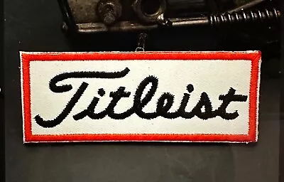 Striking  Titleist  Embroidered Iron-on Golf Patch... • $10.99