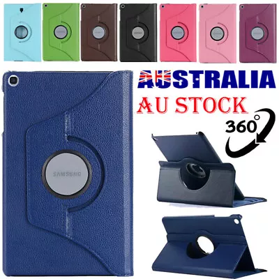 $15.49 • Buy Rotating Leather Case Cover For Samsung Galaxy Tab A A7 Lite S5e S6 S7 S8 Plus