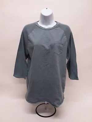 Women's Medium Mossimo Supply Co. 3/4 Sleeve Pocket T-Shirt - 100% Cotton • $7.95