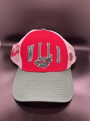 Minnesota Wild Old Time Hockey SnapBack Trucker Hat Mesh • $12.99