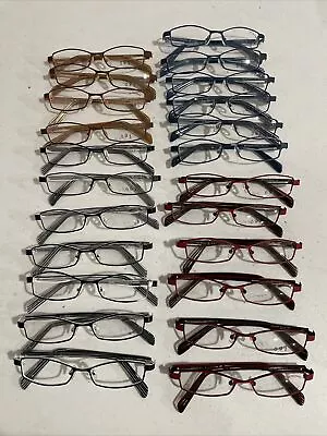 Lot Of 25 OGI Eyeglasses Various Colors 9055 Mod Stainless Steel • $48