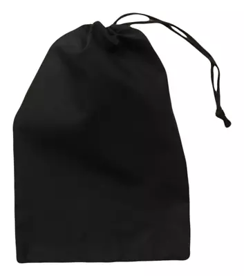 3 X5  Cotton Single Drawstring Muslin Bags (Black Color)- SET OF 50 • $17