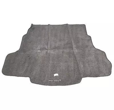 Black OEM 0000-8B-H52 Carpet Rear Cargo Floor Trunk Mat For Mazda 6 Sedan 09-13 • $69.31