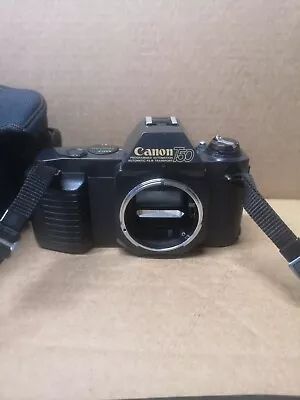 Canon T50 SLR Film Camera Body Only Spares Or Repair Vintage • £9.99