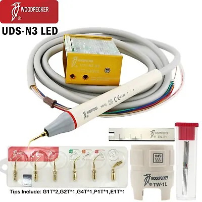 US Woodpecker Dental Built-in Ultrasonic Scaler UDS-N3 LED Handpiece Fit EMS UDS • $135.99