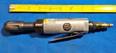 Central Pneumatic 64900 1/4  Drive Air Ratchet Good Working Cond SEE VIDEO • $14.99