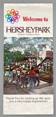 Vintage 1977 Hershey Park Brochure & Event Schedule - PA Chocolate Amusement • $14.97