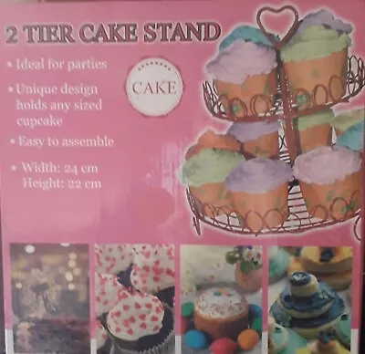 2 Tier Cupcake Stand • £2.50