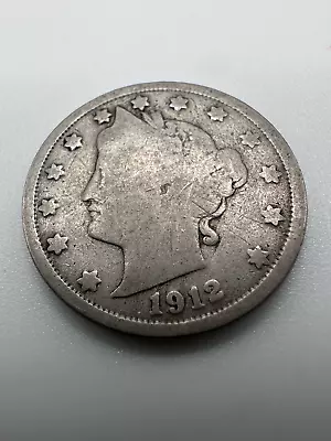 ​1912 Liberty Head V Nickel • $10