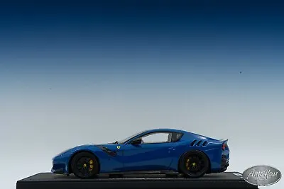 1/18 Bbr Ferrari F12 Tdf Azzurro Dino/yellow Blue 🤝also Open For Trade🤝 • $595