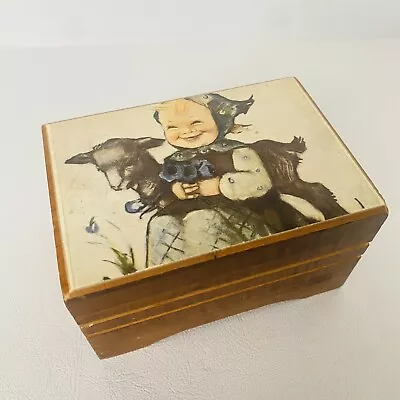 Reuge Swiss Made Music Box Dr Zhivago Lara's Theme Little Girl With Lamb • $11.99