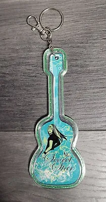 Hannah Montana Secret Star 5 Inch Guitar Keychain Blue/Green  • $7.50