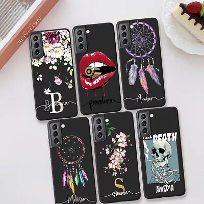 Personalised Silicone Phone Case Cover For Samsung Galaxy S22 S23 S24 A15 A05 5G • £5.51