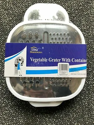 Vegetable/Chesse Grater With Container With Best Quality UK • £6.49