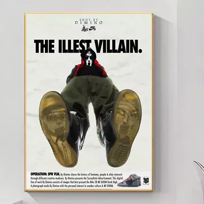 MF DOOM 'The Illest Villain' Poster • $9.99