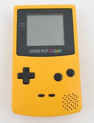 Nintendo Game Boy Color - Dandelion Yellow Handheld System / Pocket Console • £54.99