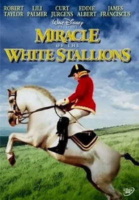 Disney Miracle Of The White Stallions Vienna Horse WWII Family War Movie On DVD • $59.99