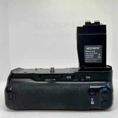 Neewer Battery Grip For Canon EOS 550D/600D/650D/700D Rebel T2i/T3i/T4i/T5i • £19