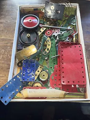 Vintage Meccano Job Lot Interesting Pieces • £3.90