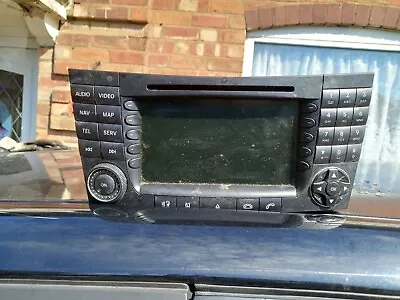 Mercedes W211 E Class W219 Cls Sat Nav Radio Head Unit A2118204197001 • £100