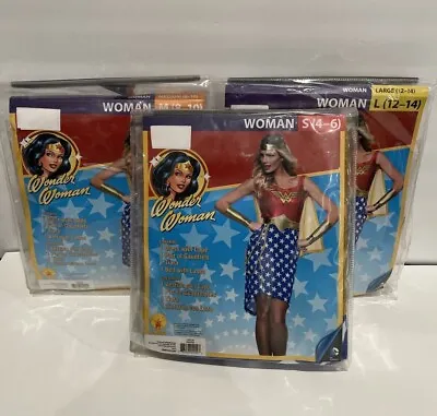 $44.93 • Buy Wonder Woman Adult Womens Costume, WM810708  Rubies - YOU CHOOSE SIZE 
