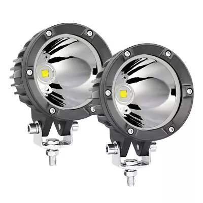 2X 4  LED Driving Spot Lights Round Truck Pickup 4WD Offroad ATV 12V 24V AU • $79.99