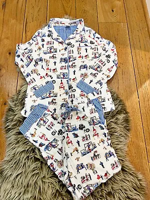 Munki Munki COSTCO Pajama Set Adult S  White Pizza Football Wine Women Flannel • $30