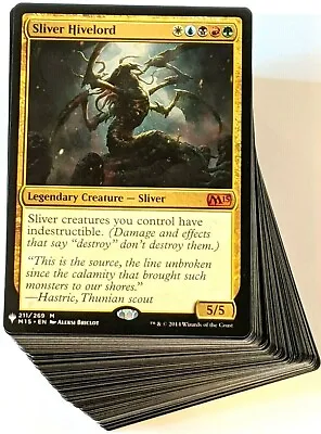 EDH Sliver Deck - Commander MTG Magic The Gathering • $204.33