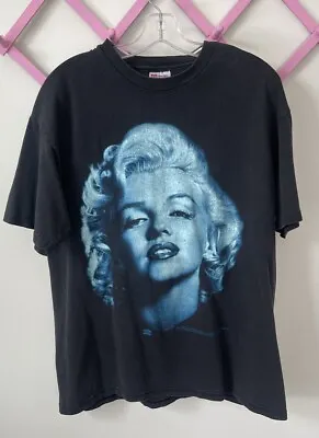 Vintage Marilyn Monroe Shirt Winterland 1994 Black Mens Size L Made In USA Rare • $199.99