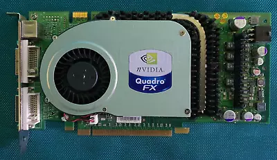 NVIDIA Quadro FX 3400 256MB 2x DVI 1x S-Video Port PCIe GRAPHICS CARD  • £17.95