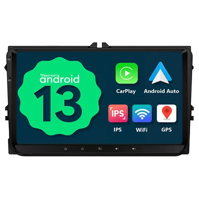 Eonon VWA13 Android 13 CarPlay Car Stereo Radio GPS For VW Golf Passat B6 B7 EOS • $194.99