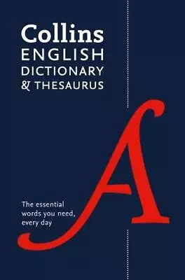 Collins English Dictionary And Thesaurus By NO AUTHOR Book The Cheap Fast Free • £3.49