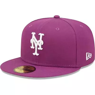 [70685160] Mens New Era MLB NY METS 5950 FITTED - SPARKLING GRAPE • $34.99