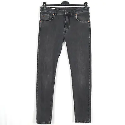 J. LINDEBERG JAY Men's Jeans Size W32 L32 Slim Fit Stretch Grey Zip Fly K10070 • $37.84