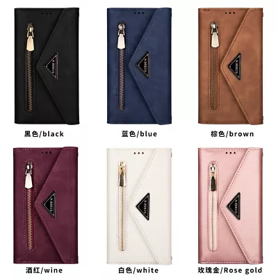 For IPhone 15 14 13 Pro Max XS 12 Fashion Business Women Wallet Phone Case Cover • $16.51