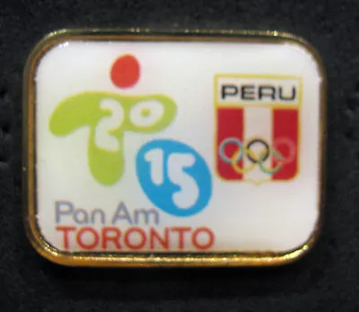 TORONTO 2015 Pan Am Olympic Games LIMITED PERU Delegation Staff Team Pin  • $7.98