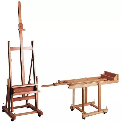 £750 • Buy Mabef Studio Artists Easel M18 - M/18 Vertical Or Horiizontal Easel 