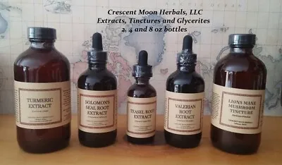 SEVEN (7) MUSHROOM BLEND Herbal Tincture Extract 2 4 8 Oz Made In Maine • $55