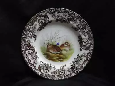 Spode Woodland Quail Game Bird England: Dinner Plate 10 1/2  Flaw • $35.09