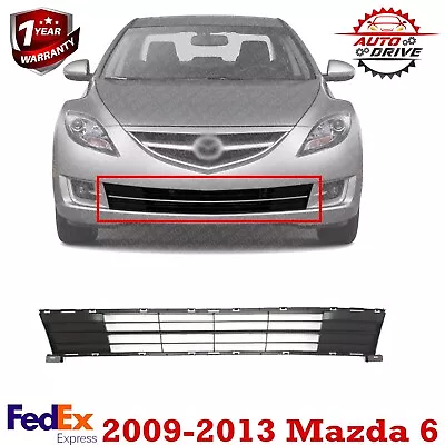 Front Bumper Grille Compatible With 2009-2013 Mazda 6 Black Textured • $36.25