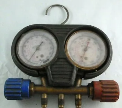 Promax HVAC Manifold Test Gauges Refrigeration A/C Air Conditioner AC • $48