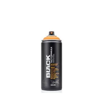 Montana Black Spray Paint - Matt Finish High Pressure - 187 Colours 400ml Can • £11.49