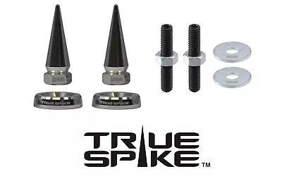 2pc True Spike Gunmetal Spiked License Plate Frame Washers Bolts For Honda Acura • $14.95