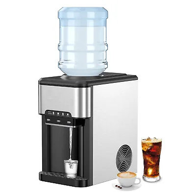 3-in-1 Water Cooler Dispenser W/ Built-in Ice Maker W/ 3 Temperature Settings • $279.49