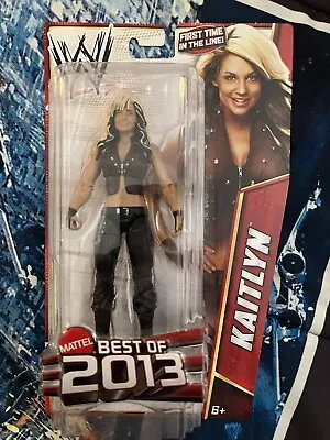 WWE Best Of 2013 Kaitlyn Mattel First Time In The Line Action Figure • $35