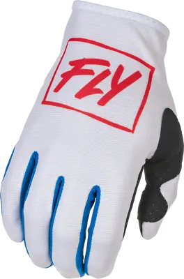 Fly Racing Lite Mx Gloves - Red/white/blue- Motocross/offroad • $19.95