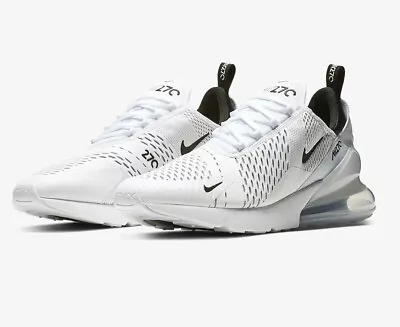 Nike Air Max 270 Triple White Mens US Size 9-13 Sneakers Casual Shoes Brand New✅ • $189.95